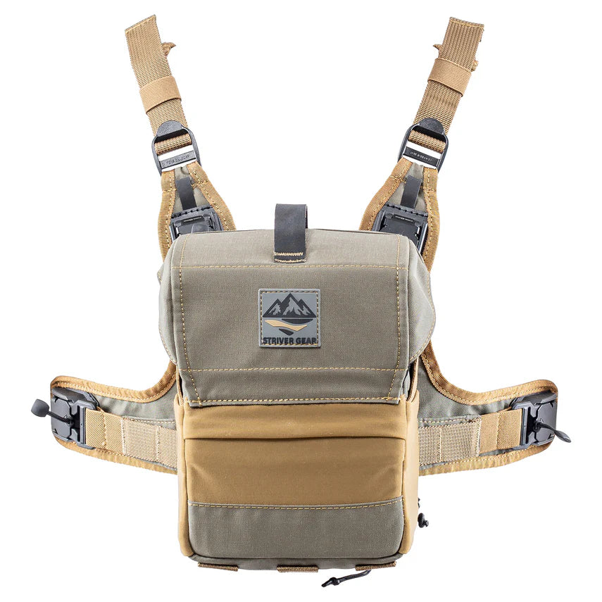 marsupial gear bino harness STRIVER GEAR Streamline Series Quick Release Bino Harness – Podium Archer