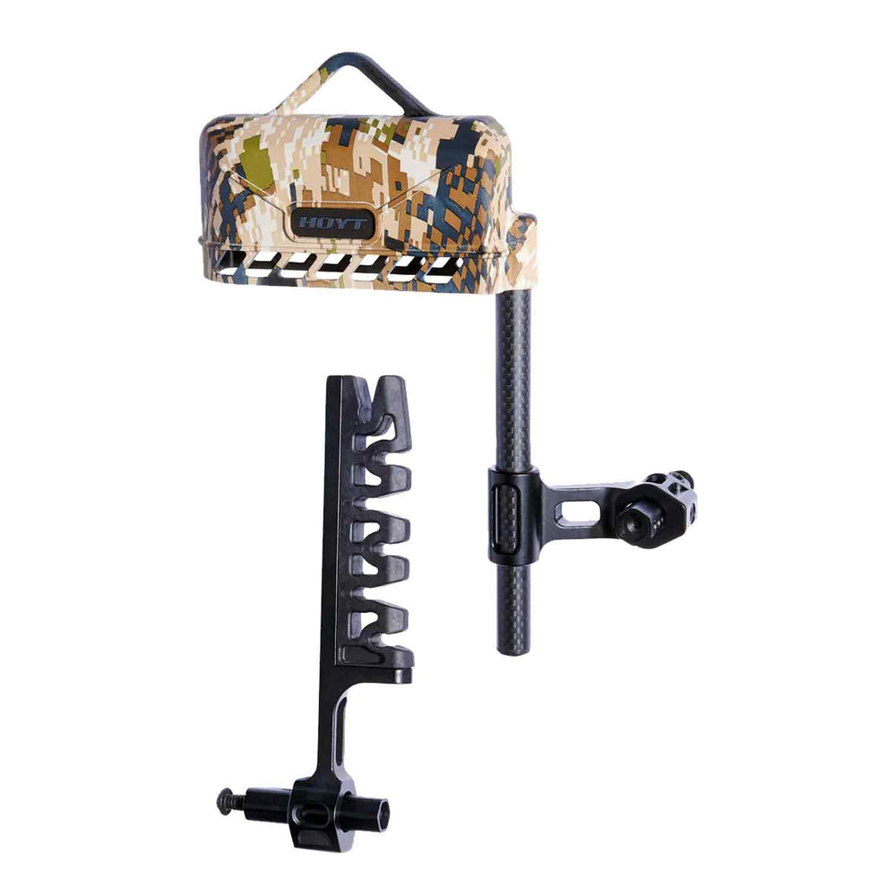 Hoyt Carbon Pro 2-Piece 6 Arrow Quiver - Sitka Subalpine