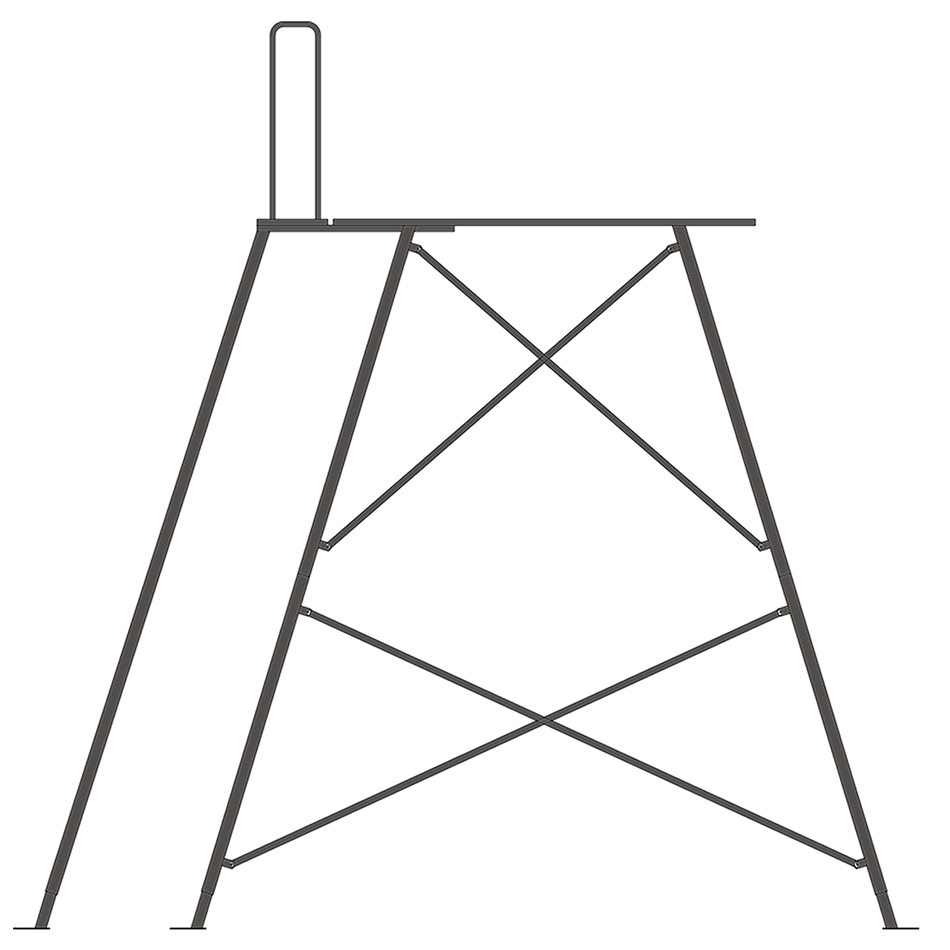 10' Tower (6' Tower w/ 4' Extension)