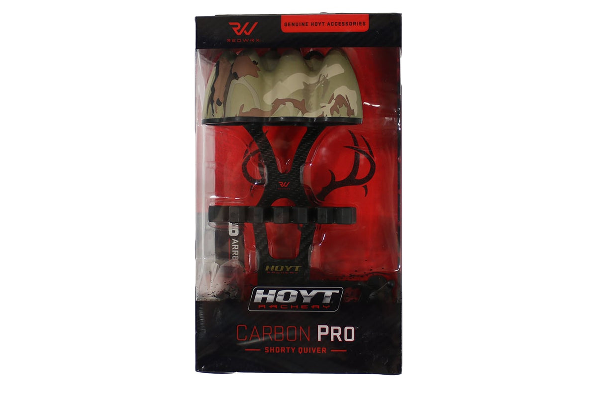 Hoyt Carbon Pro 2-Piece 6 Arrow Quiver - Ridge Reaper