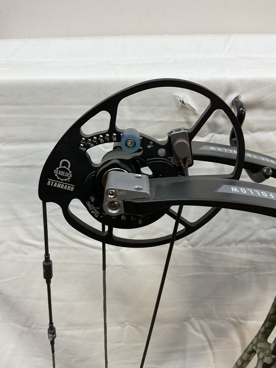 BOWTECH PROVEN 34 - RH/KUIU VERDE-BLACK/70 - #BP34SGB70-4 - USED BOW!!!