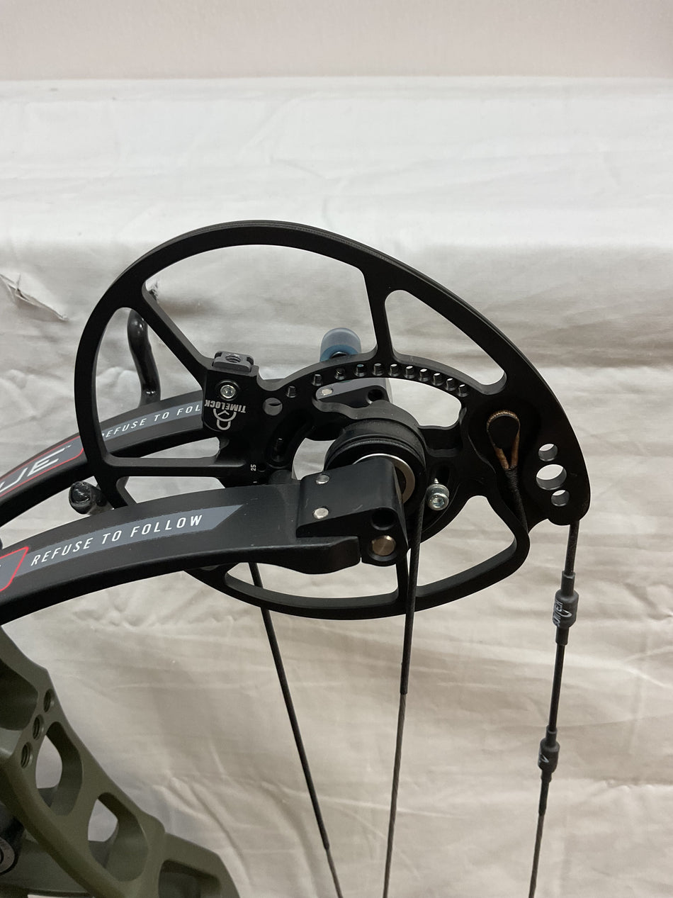 BOWTECH VIRTUE - RH/OD GRREN-BLACK/70 - BTVRHODBLK70- 2 - USED BOW