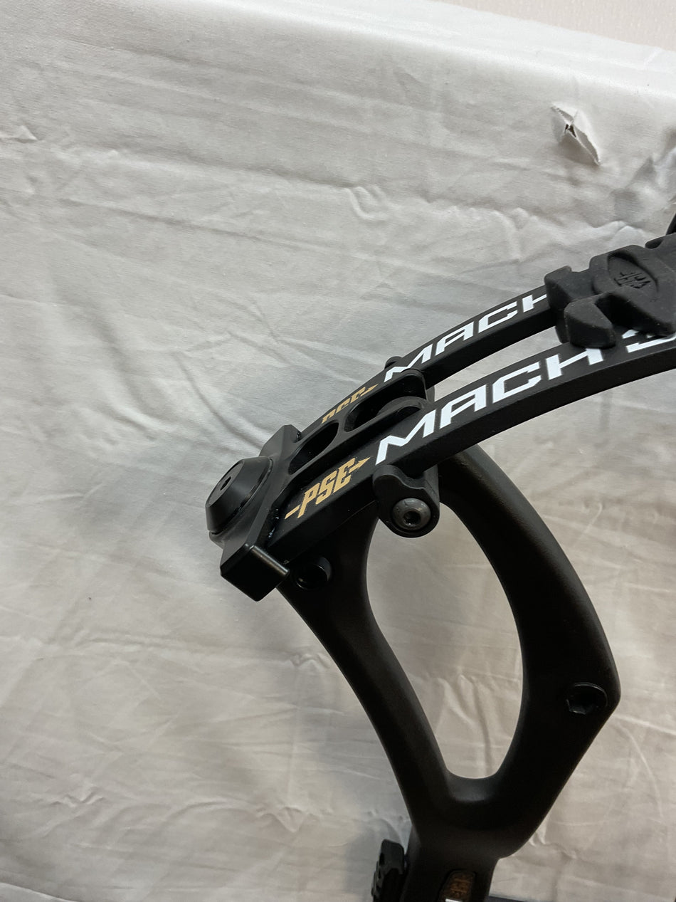 PSE MACH 33 DS - RH/BLACK/80 - #PM33BLK80-3 - USED BOW!!!