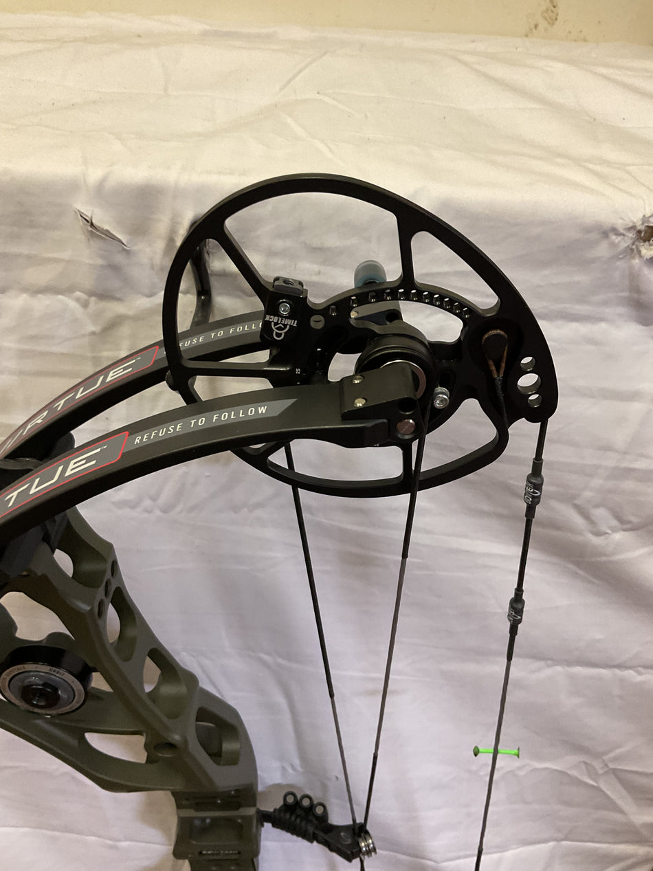 BOWTECH VIRTUE - RH/TAC GREEN/70 - BTVRHTG70- 6 - USED BOW