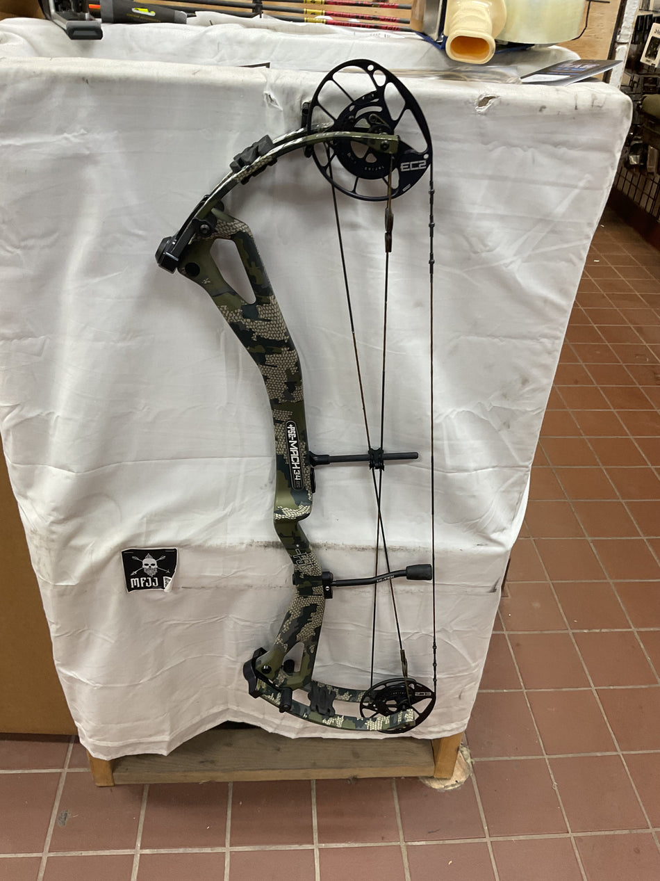 PSE MACH 34 DFC EC2 - RH/Kuiu Verde/70 - #PM34EC2RHKVG70 - 7 - USED BOW!!!