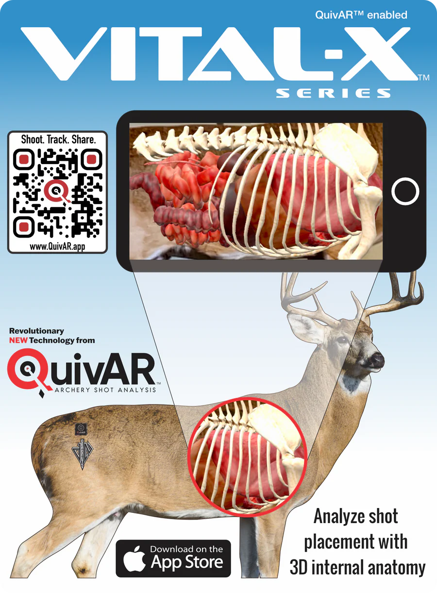 Deadnuts 2D WHITETAIL DEER BROADSIDE TARGET