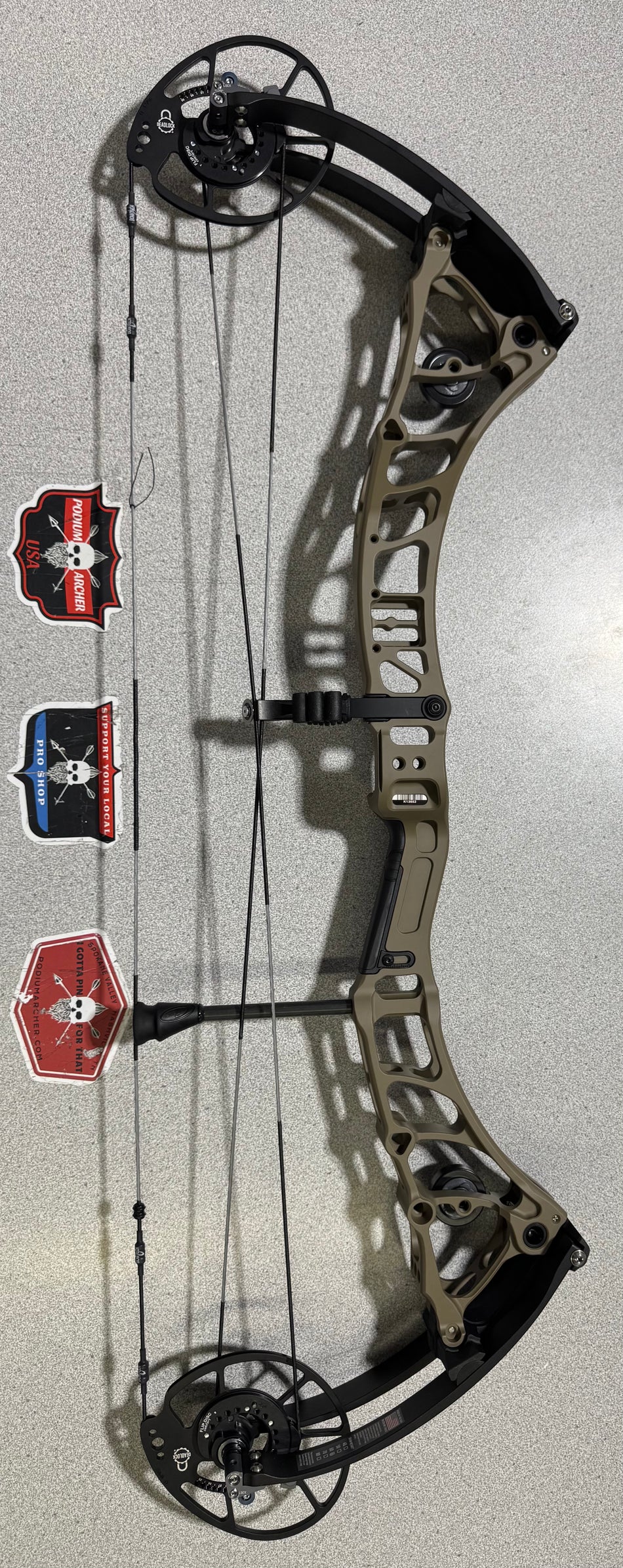 BOWTECH VIRTUE - RH/STONE/60 -3653- USED BOW
