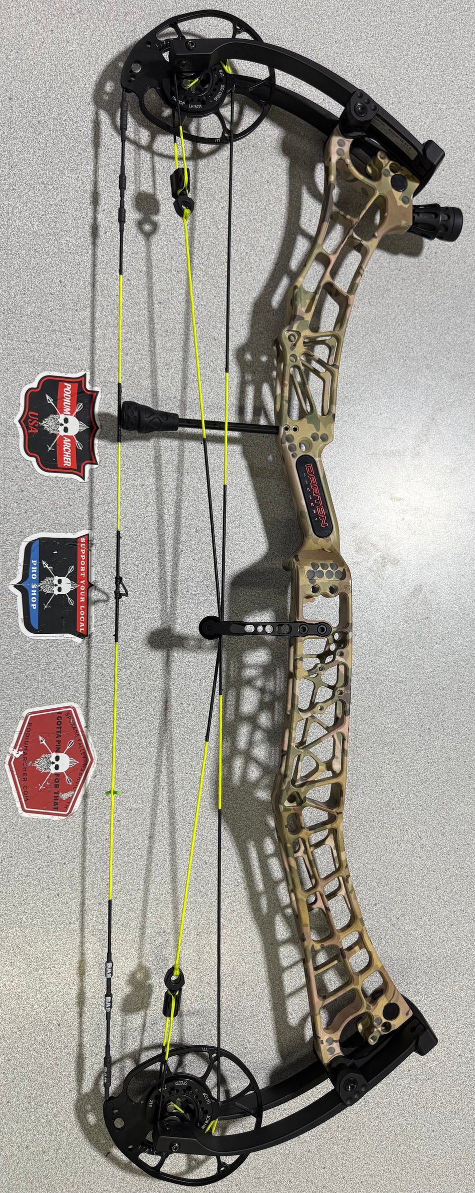 DARTON SEQUEL 35 ST2 - LH/MULTICAM/70 -2349- USED BOW