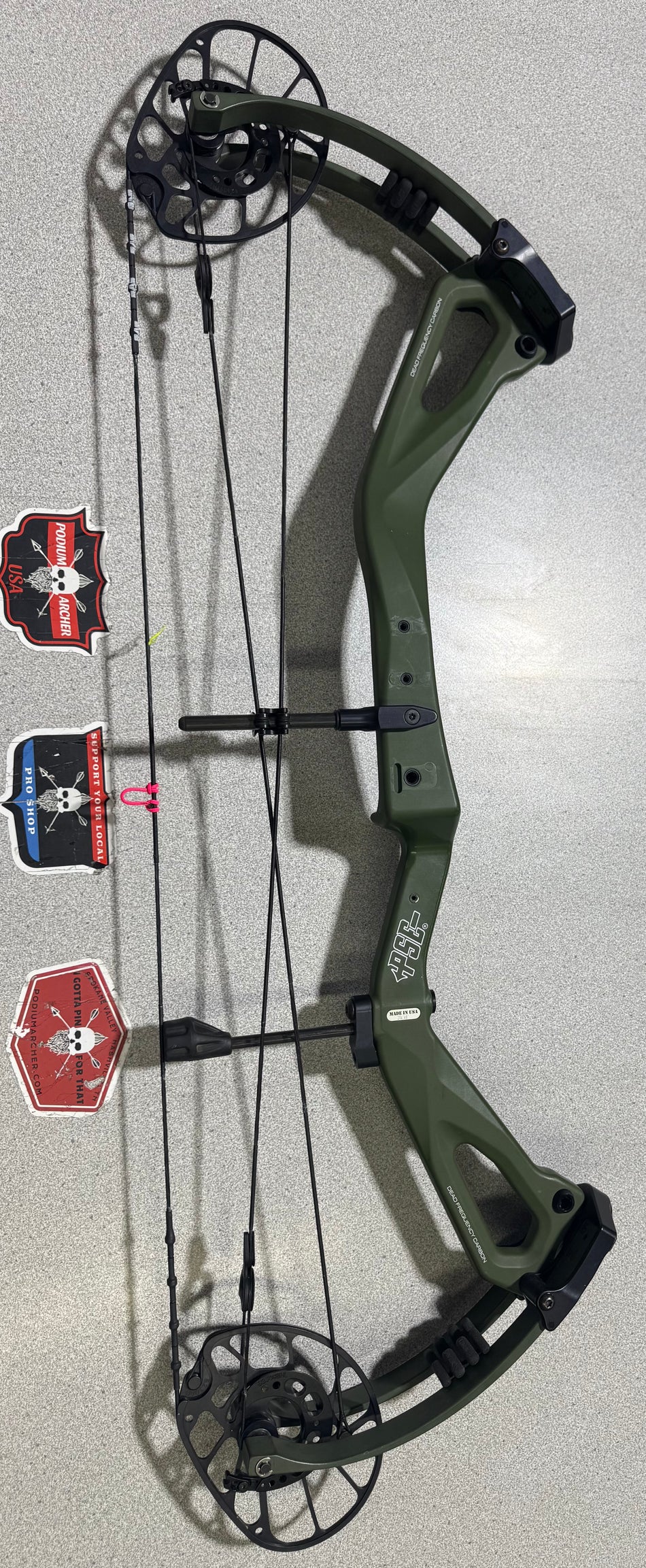 PSE LEVITATE - RH/GREEN/70 -1481- USED BOW
