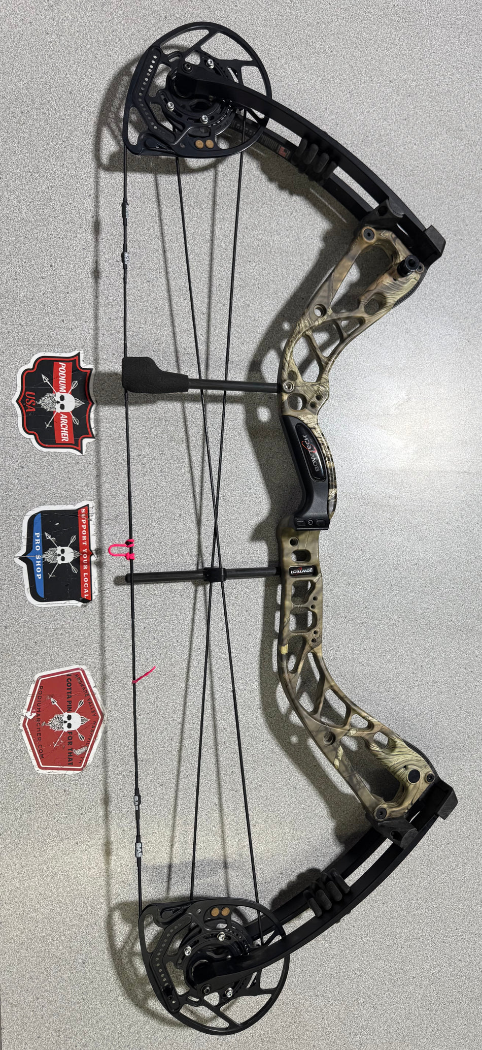 BOWTECH AMPLIFY - RH/CAMO/70 -5829- USED BOW