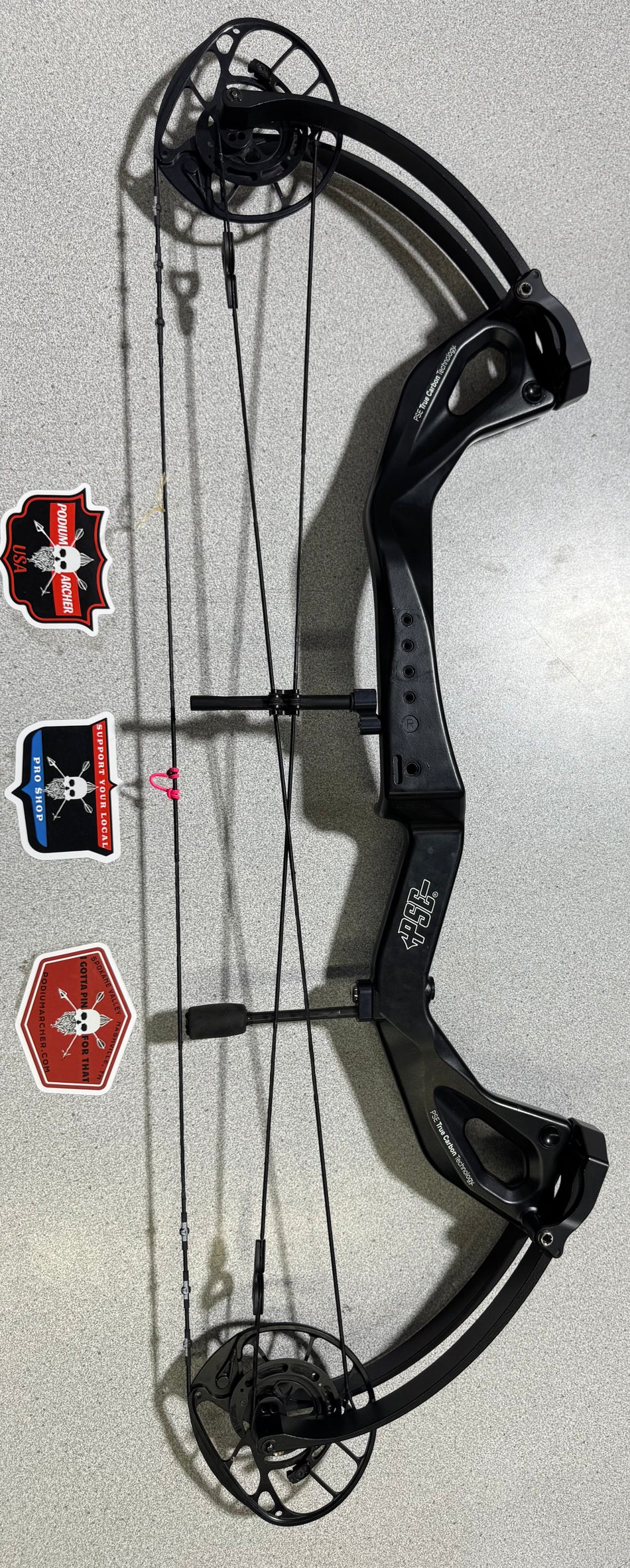 PSE Stealth Carbon Air 33 - RH/BLACK/60# -2965- USED BOW