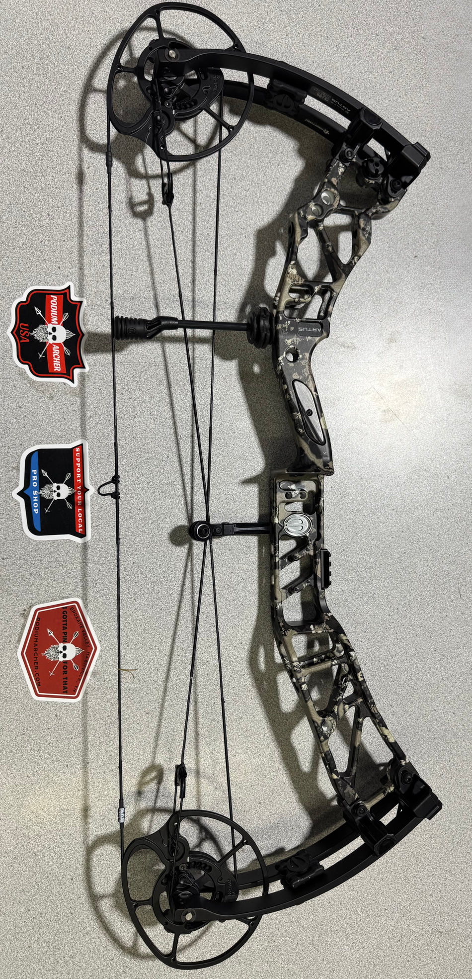 ELITE ARTUS - RH/CAMO/75 - 6501 - USED BOW