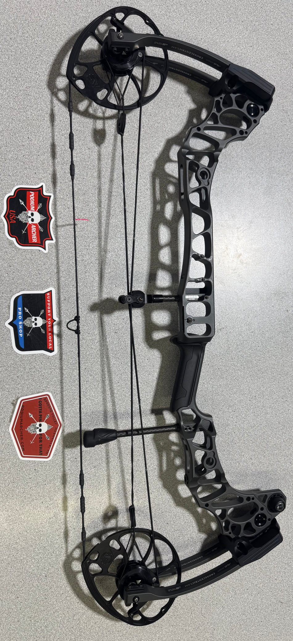 MATHEWS VERTIX RH/GRAY/75 -1630- USED BOW