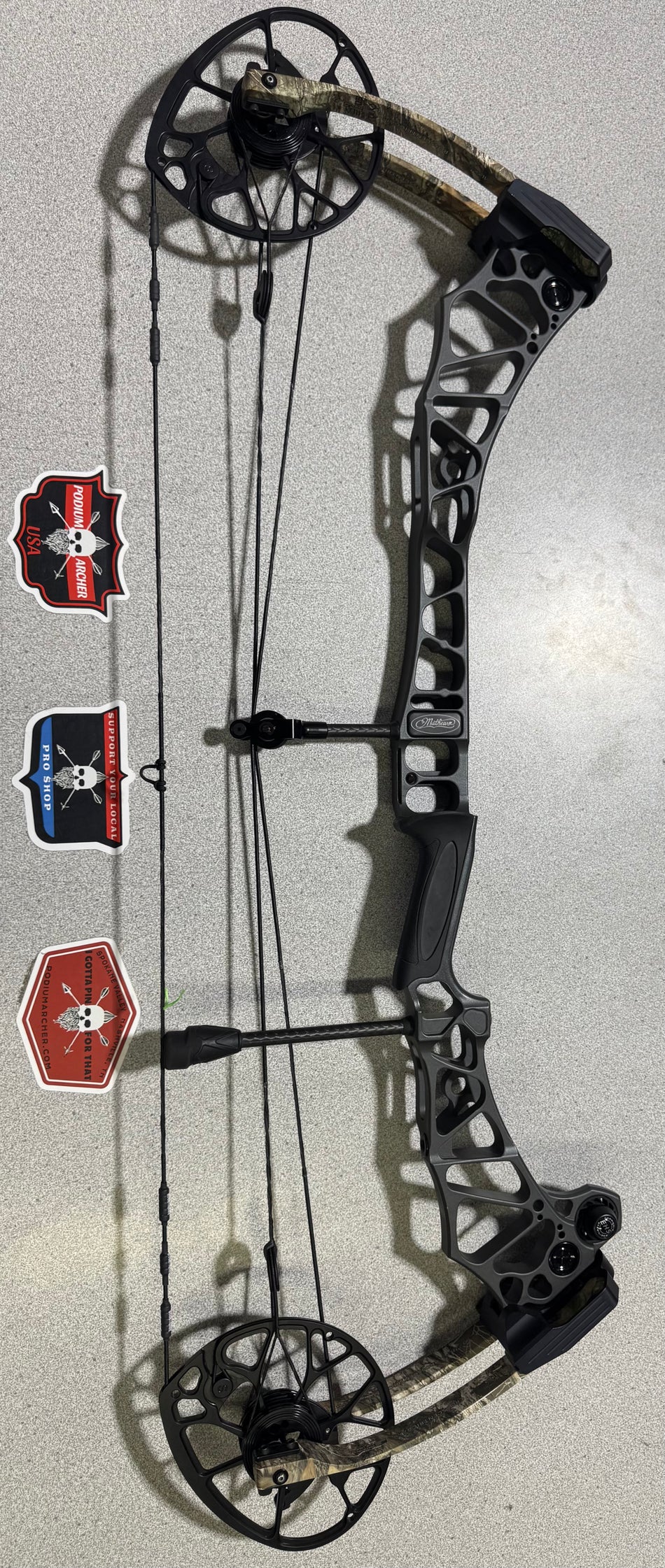 MATHEWS TRAVERSE - LH/GRAY/50 -5442- USED BOW