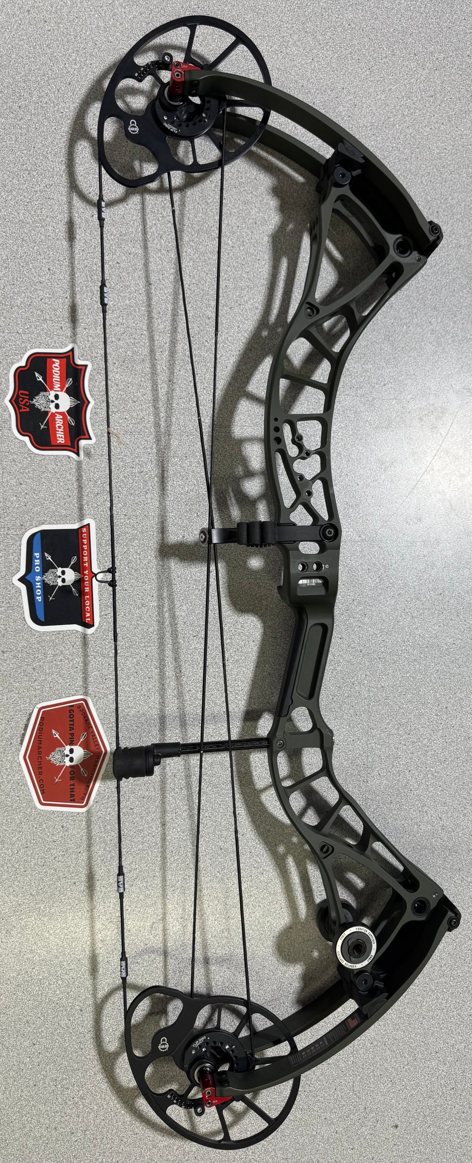 BOWTECH SOLUTION - RH/GREEN/60 - 2382 - USED BOW