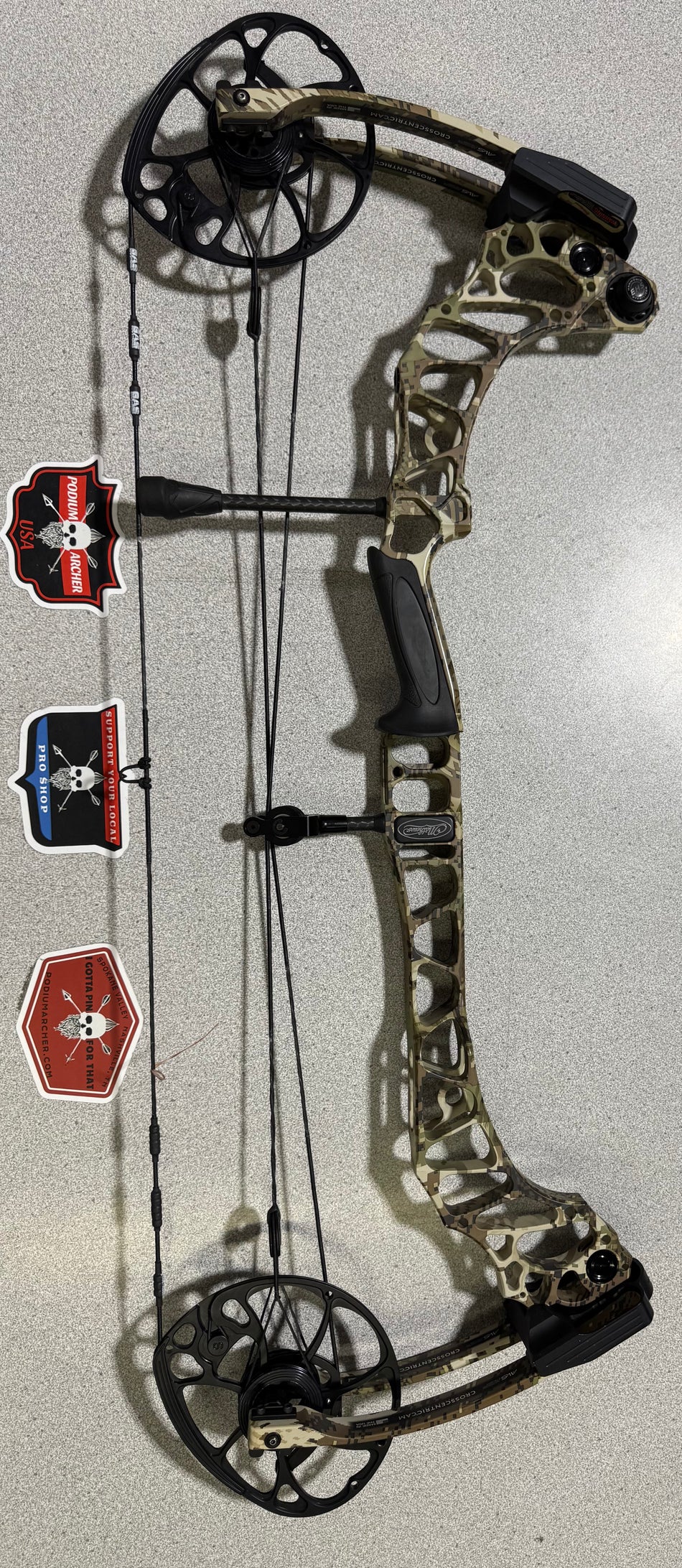 MATHEWS VERTIX RH/SUBALPINE/75 -6768- USED BOW