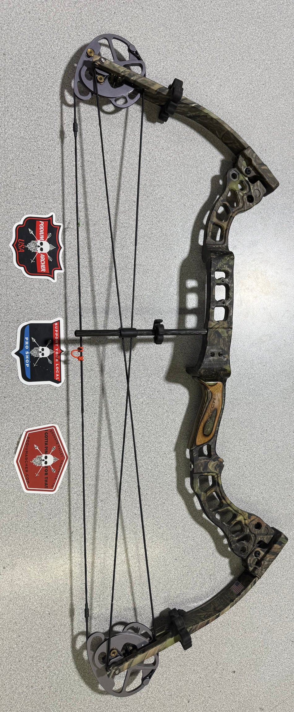 BOWTECH ALLEGIANCE VFT - RH/CAMO/70 -4770- USED BOW