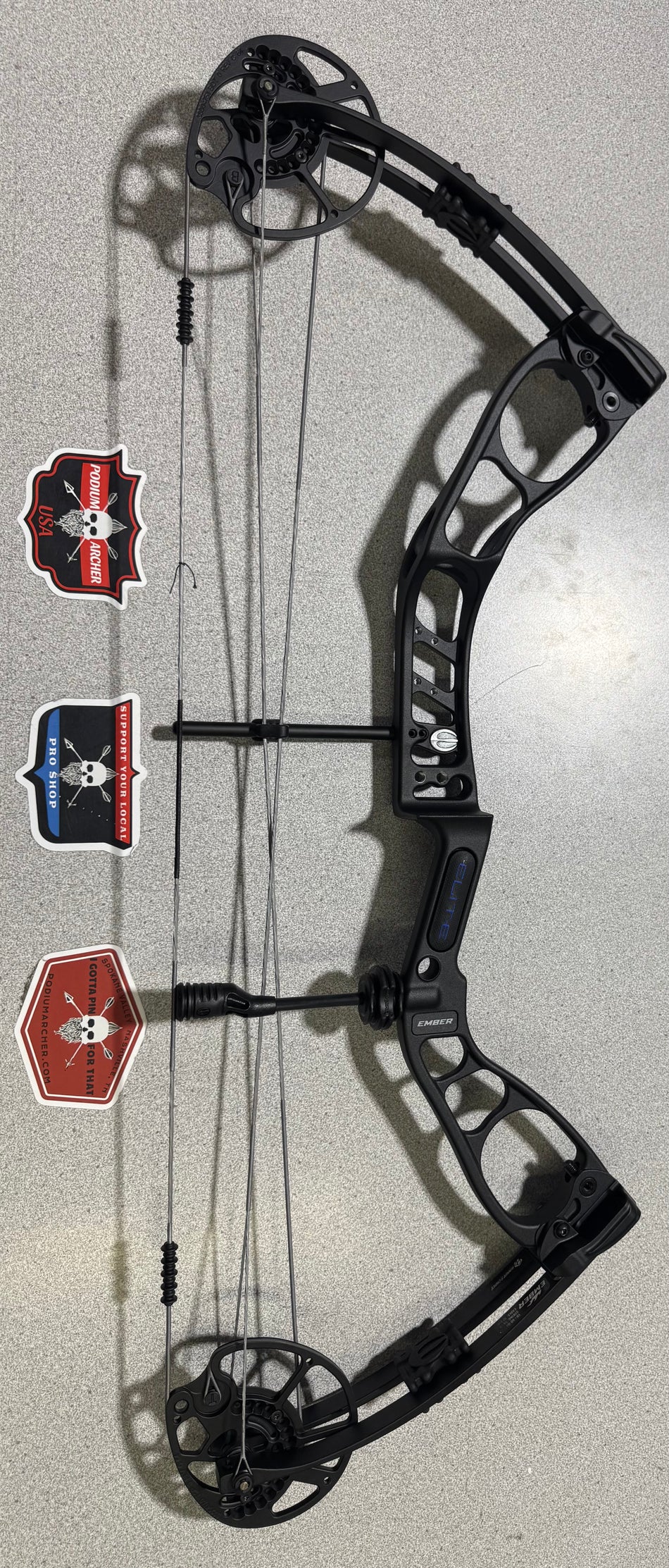 ELITE EMBER - LH/BLACK/60 -5630- USED BOW