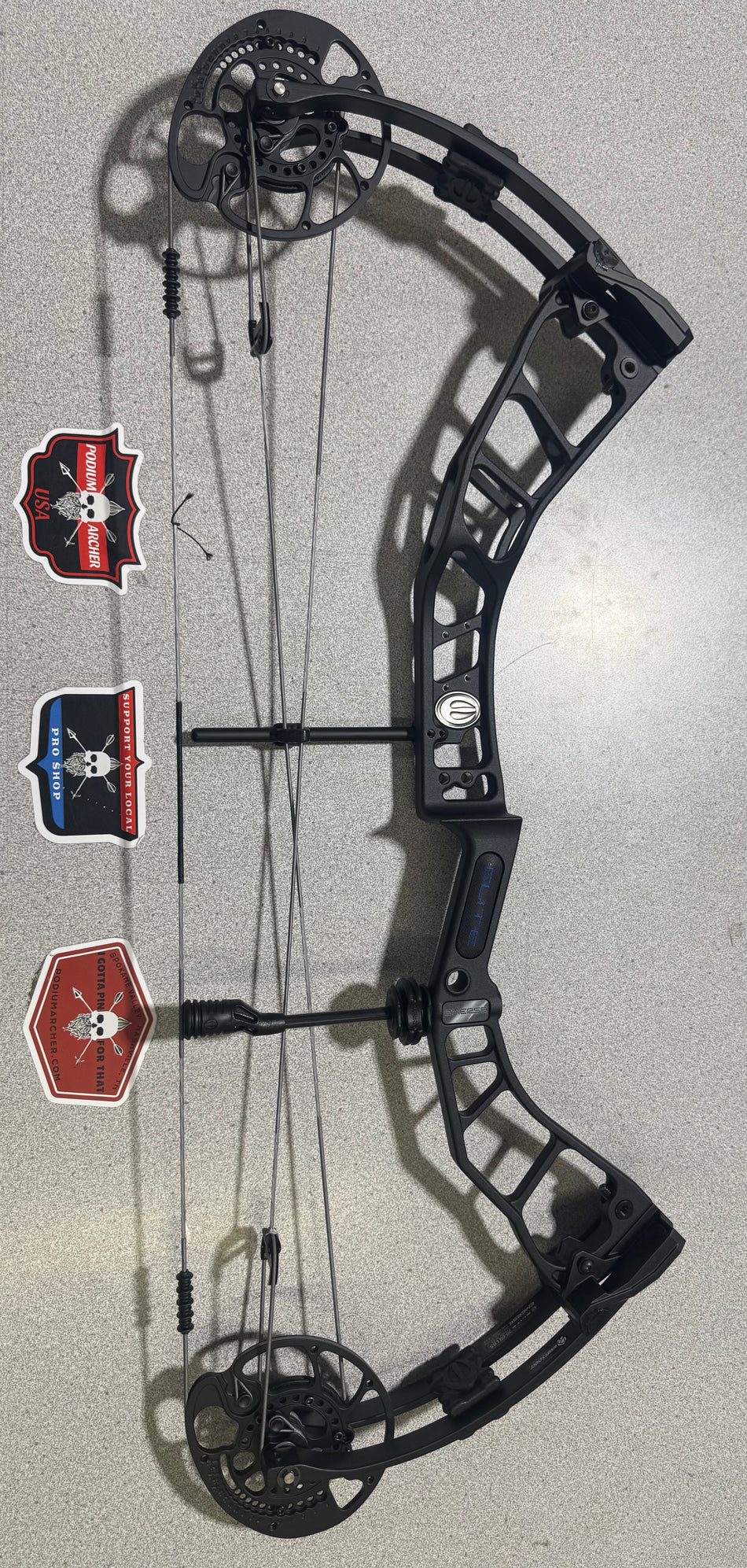 ELITE EMERSE - LH/BLACK/60 -9518- USED BOW