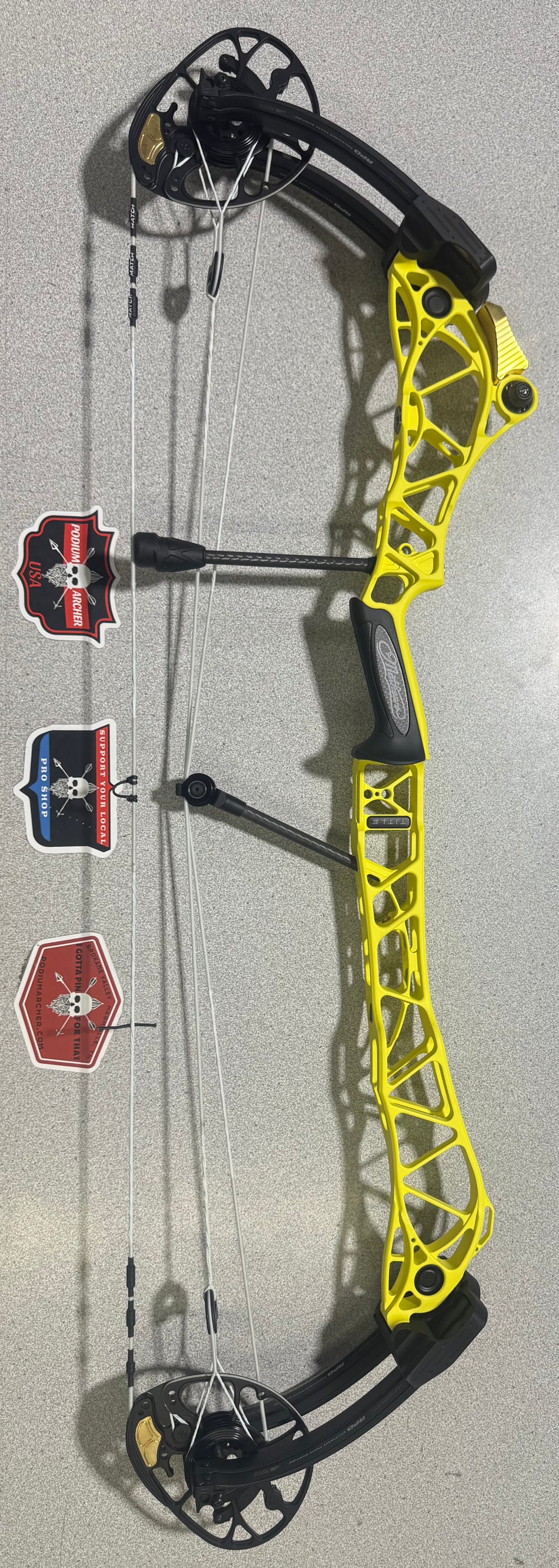 MATHEWS TITLE 36 - RH/YELLOW/70 -7838- USED BOW