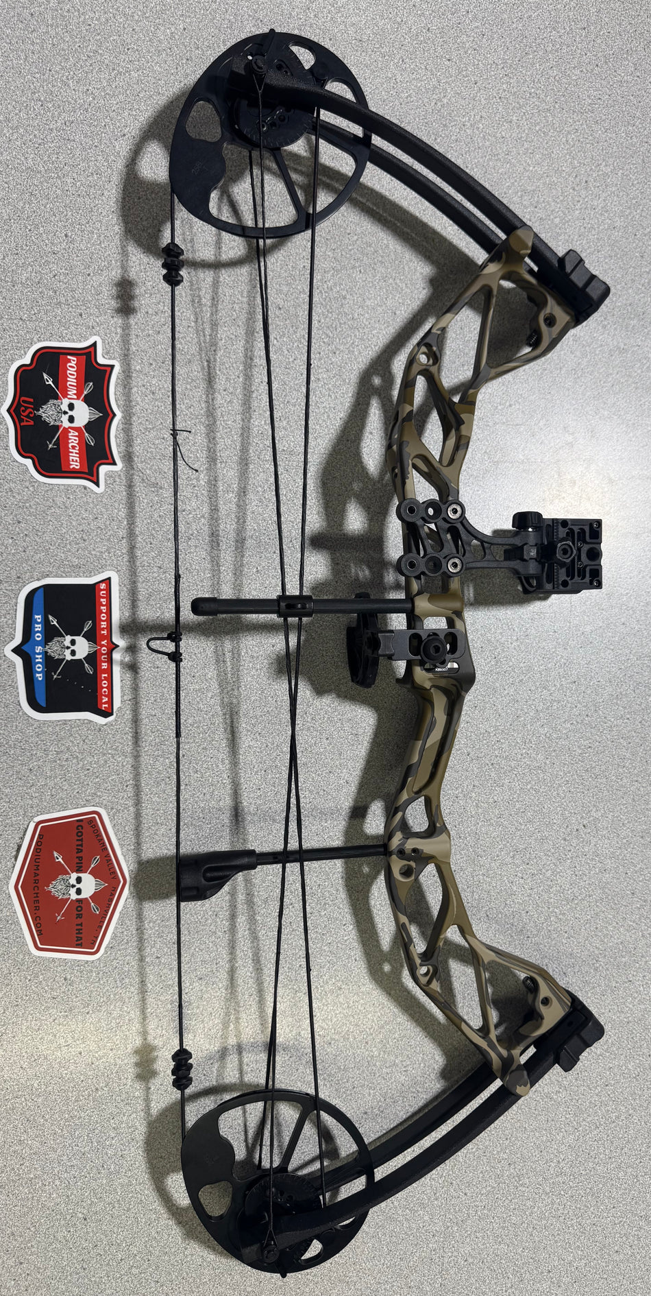 DIAMOND RADIAN - RH/BOTTOMLANDS/55 -9307- USED BOW