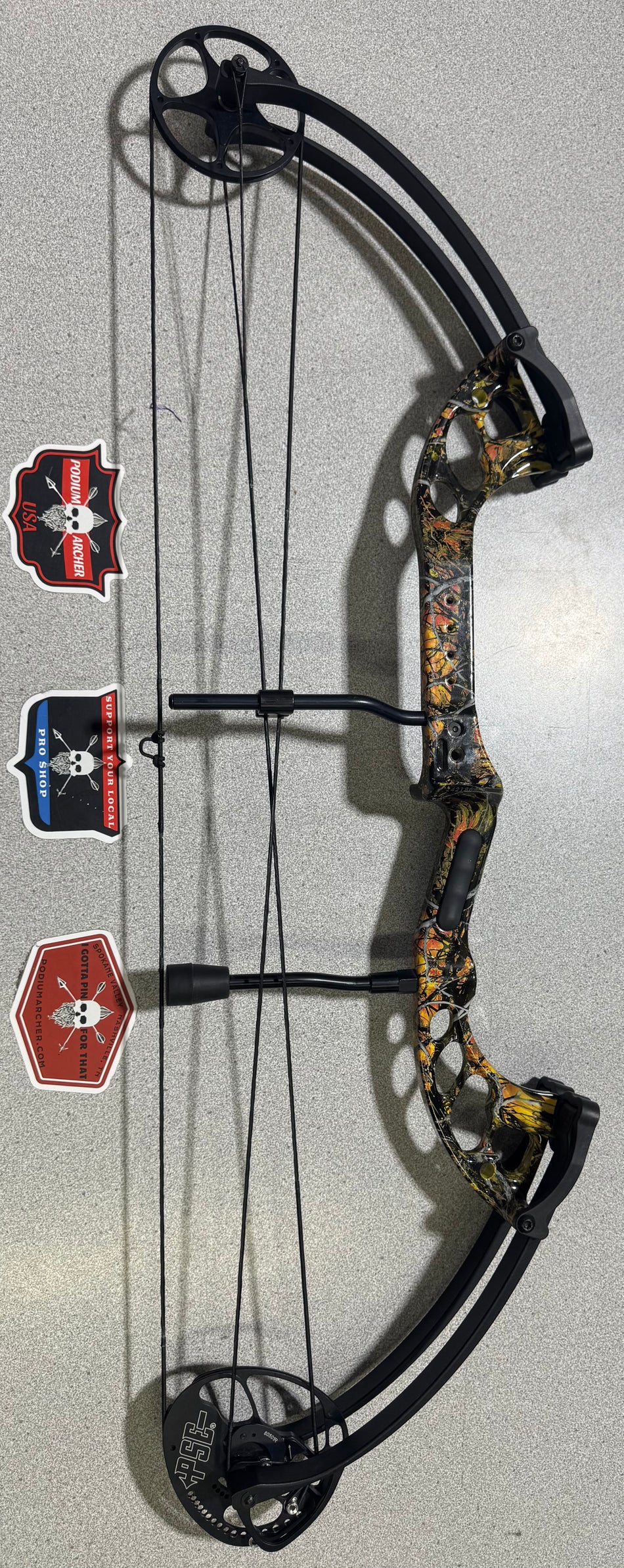 PSE STINGER X - RH/WILDFIRE/60 - 1864 - USED BOW