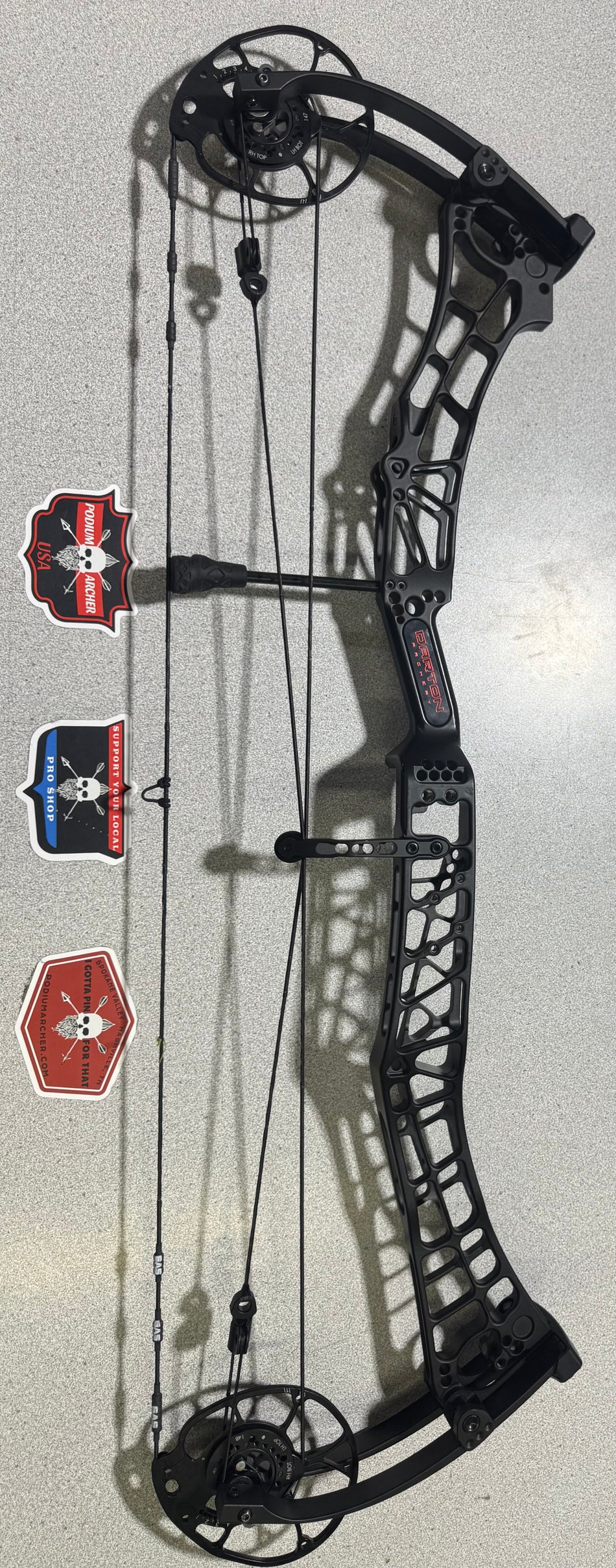 DARTON SEQUEL 35 ST2 - LH/BLACK/60 -0192- USED BOW