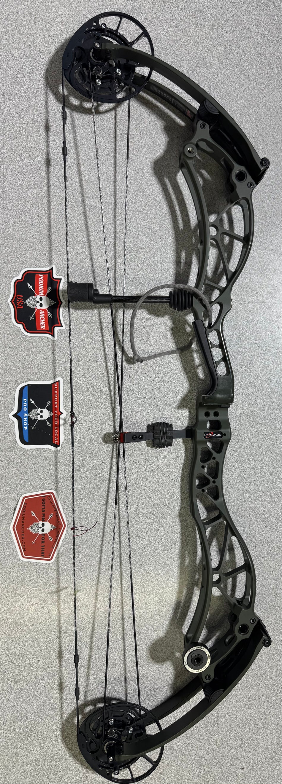 BOWTECH RECKONING GEN1 35 - RH/GREEN/60 - 8735 - USED BOW