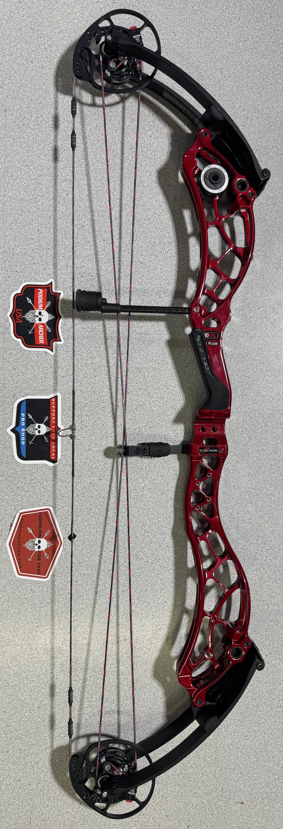 BOWTECH RECKONING GEN2 36 - RH/RED/60 -3451- USED BOW