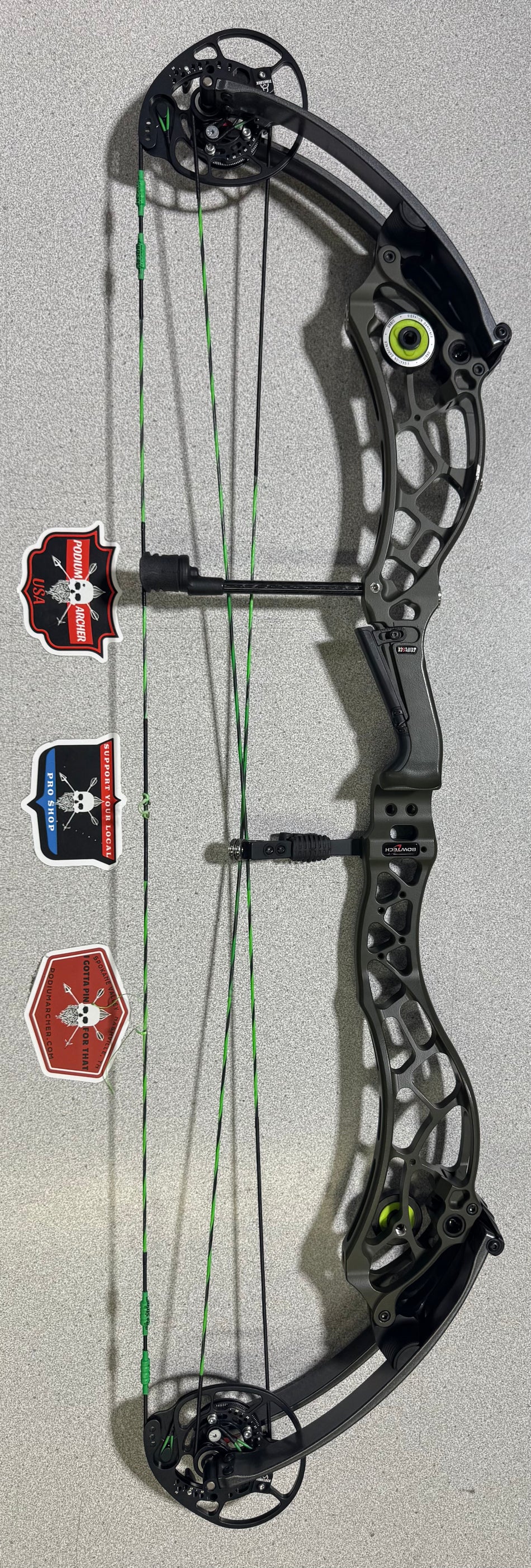 BOWTECH RECKONING GEN2 36 - RH/GREEN/60 -3667- USED BOW