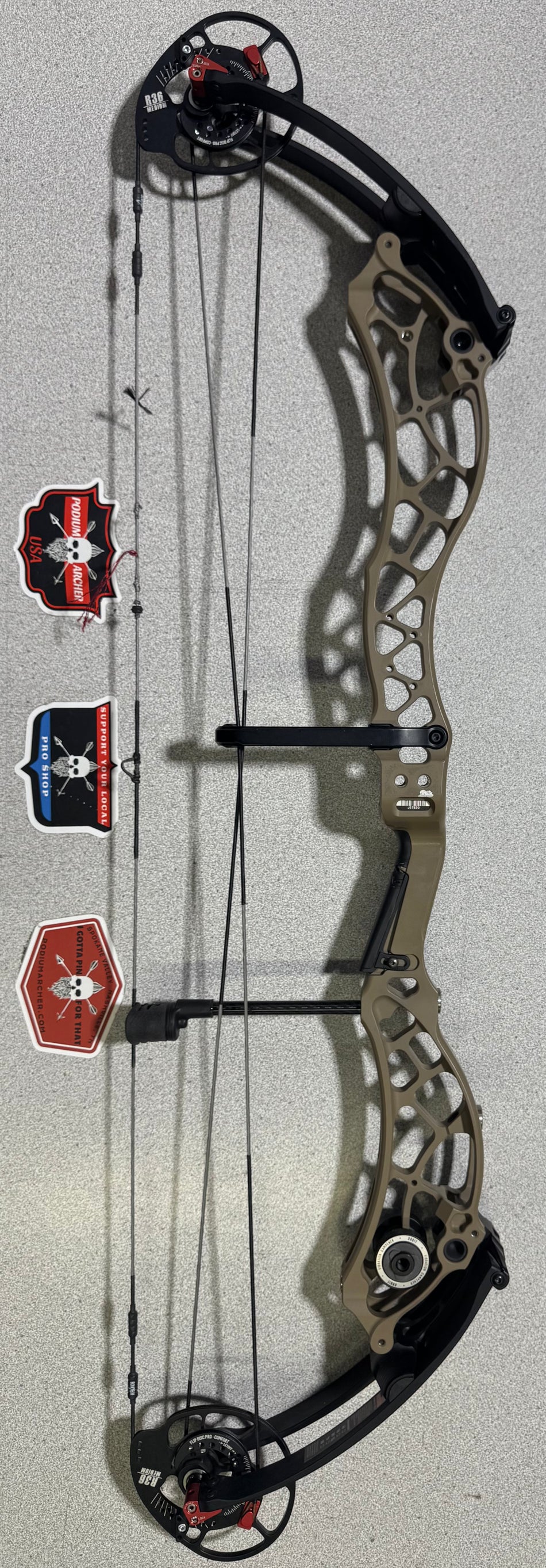 BOWTECH RECKONING GEN2 36 - RH/TAN/60 -7830- USED BOW