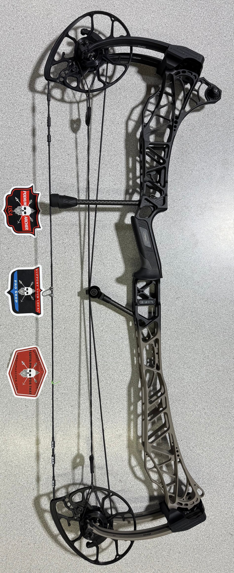 MATHEWS LIFT 33 - RH/GRANITE-FTB/80 -0000- USED BOW