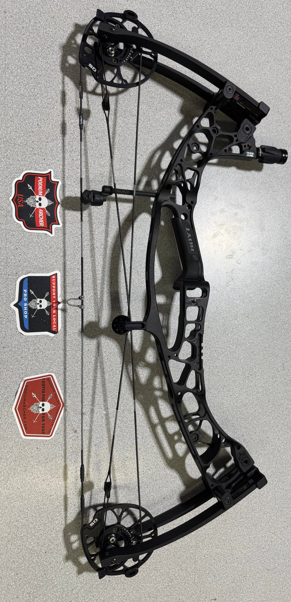 HOYT AX-2 SD - LH/BLACK/50 -6463- USED BOW