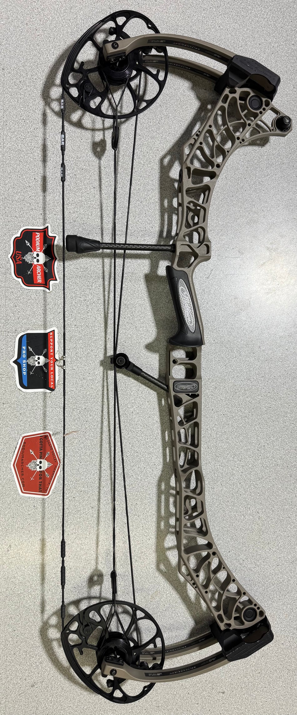 MATHEWS V3X 33 - RH/GRANITE/75 -5086- USED BOW