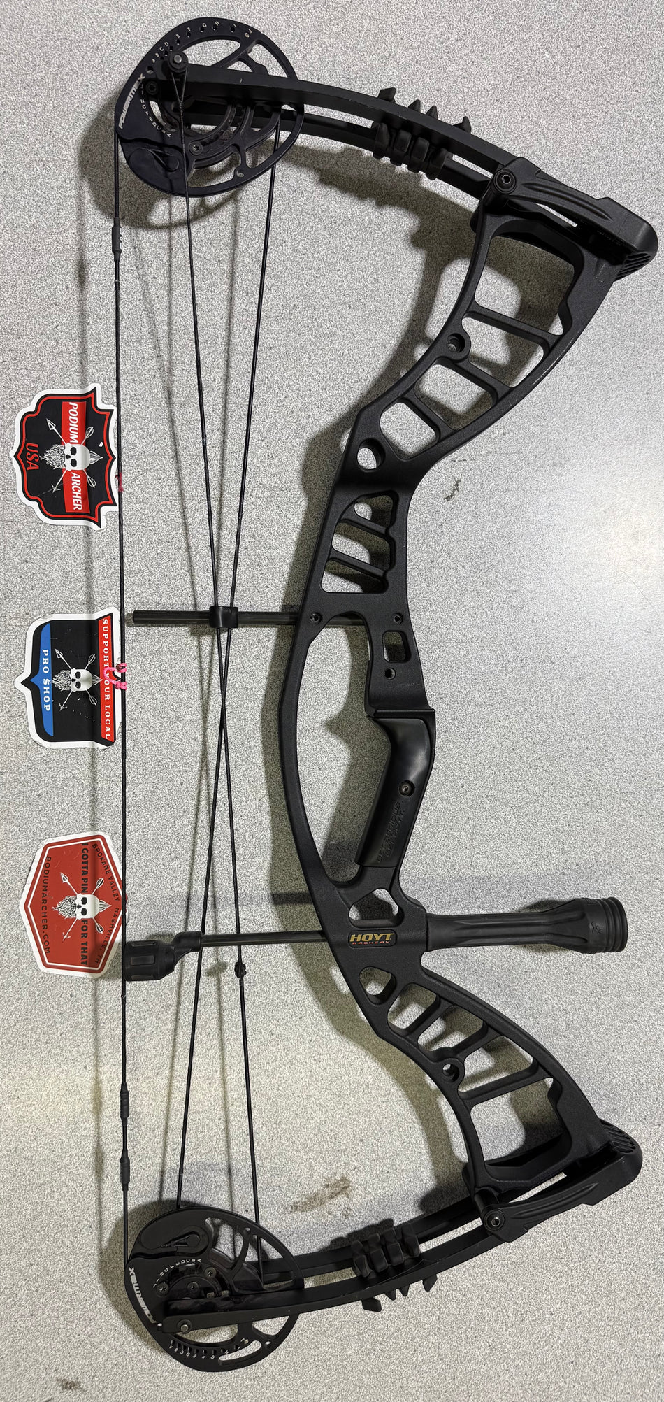 HOYT POWERMAX - LH/BLACK/70 -2784- USED BOW