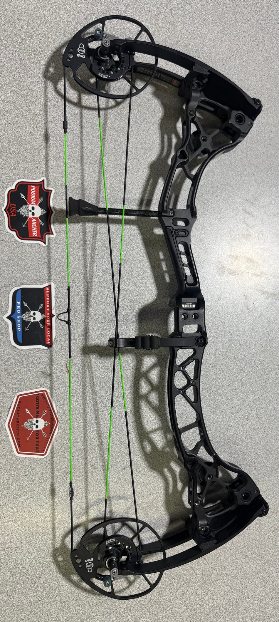 BOWTECH EVA GEN 3 - LH/BLACK/50 - 1500 - USED BOW