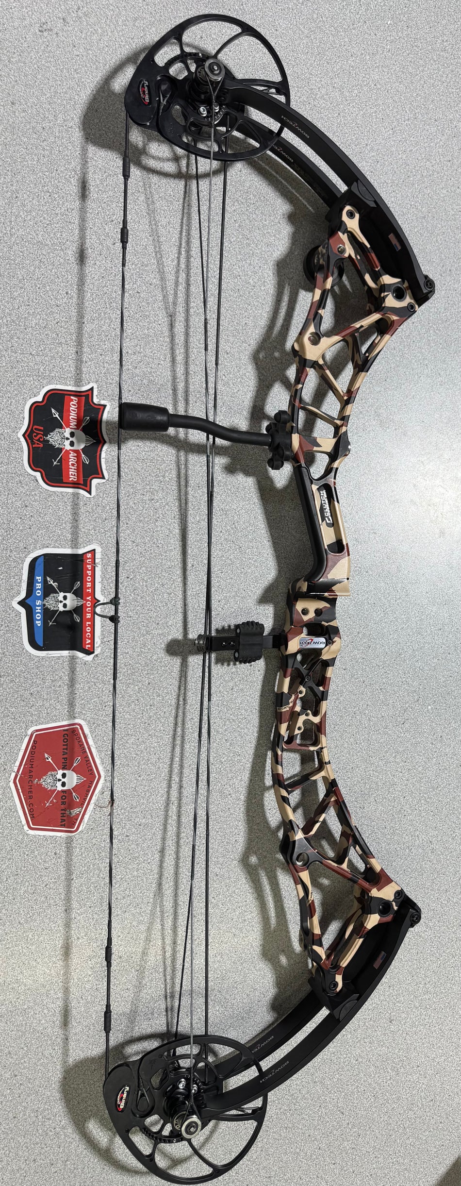 BOWTECH REALM X - RH/ASAT-BLACK/60 - BTRXRHAB60-1