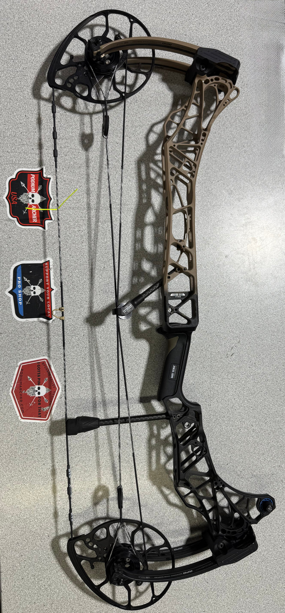 MATHEWS LIFT 29.5 - RH/EARTH-F2B/55-80 -  ML29.5RHEF2B5580-1- USED BOW!!!