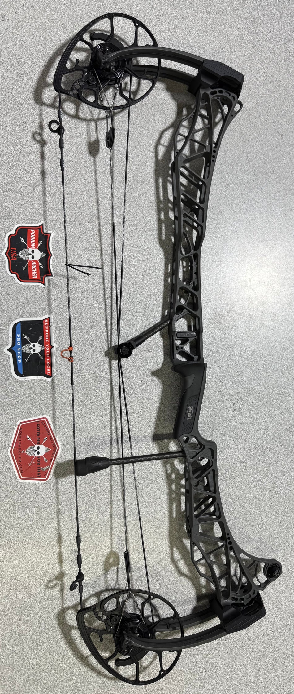 MATHEWS LIFT 33 X - LH/SHALE/55-80# - #MLX33LHS5580-6 - USED BOW!