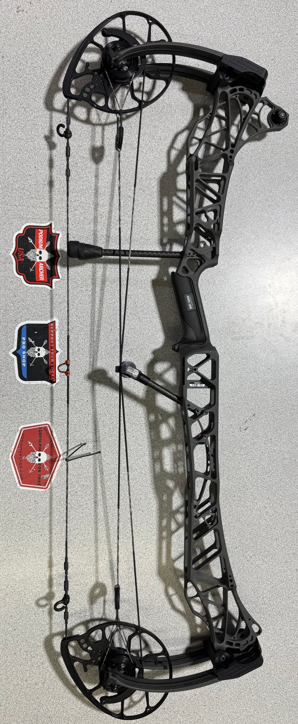 MATHEWS LIFT 33 X - LH/SHALE/55-80# - #MLX33LHS5580-6 - USED BOW!