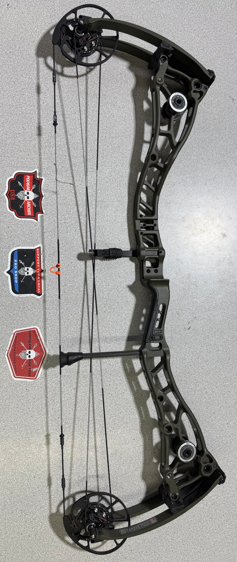 BOWTECH PROVEN 34 SD - LH/OD GREEN/70 - #BP34SDLHODG70-1 - USED BOW!!!