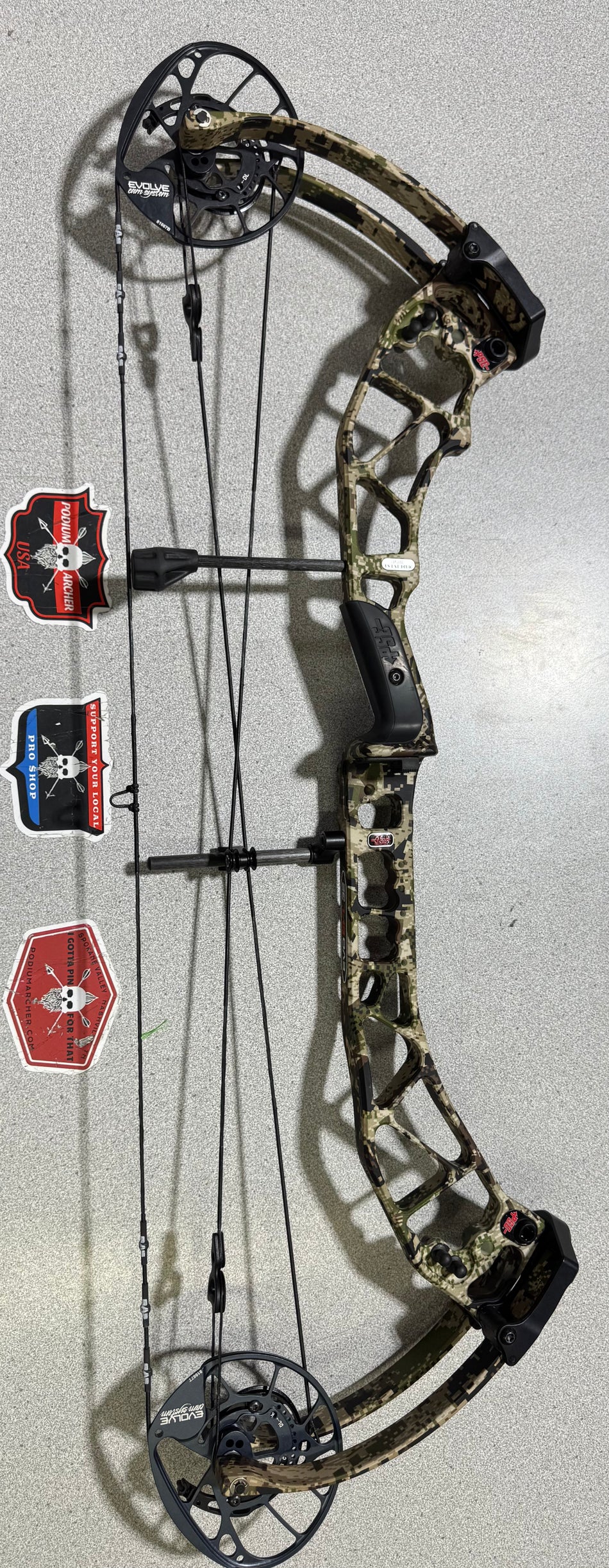 PSE EVO EVL 32 - RH//70/SUBALPINE- PSEEVOEVL32-70-7491- USED