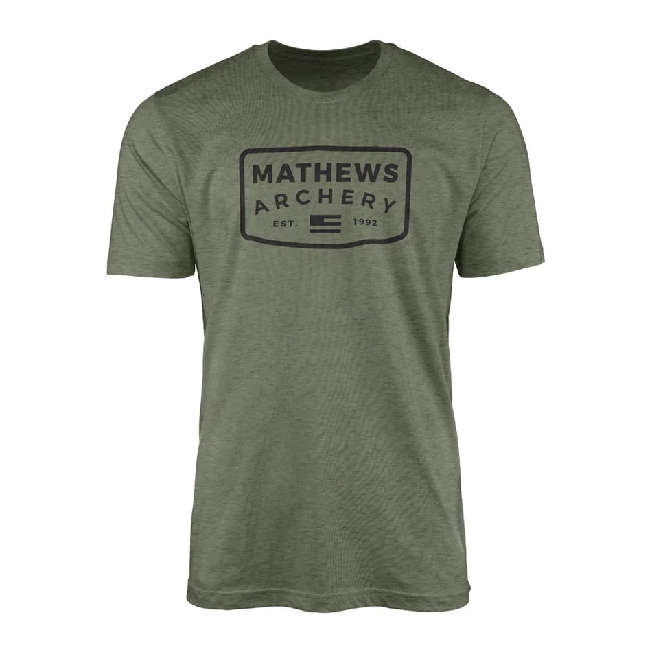 MATHEWS EMBLEM TEE