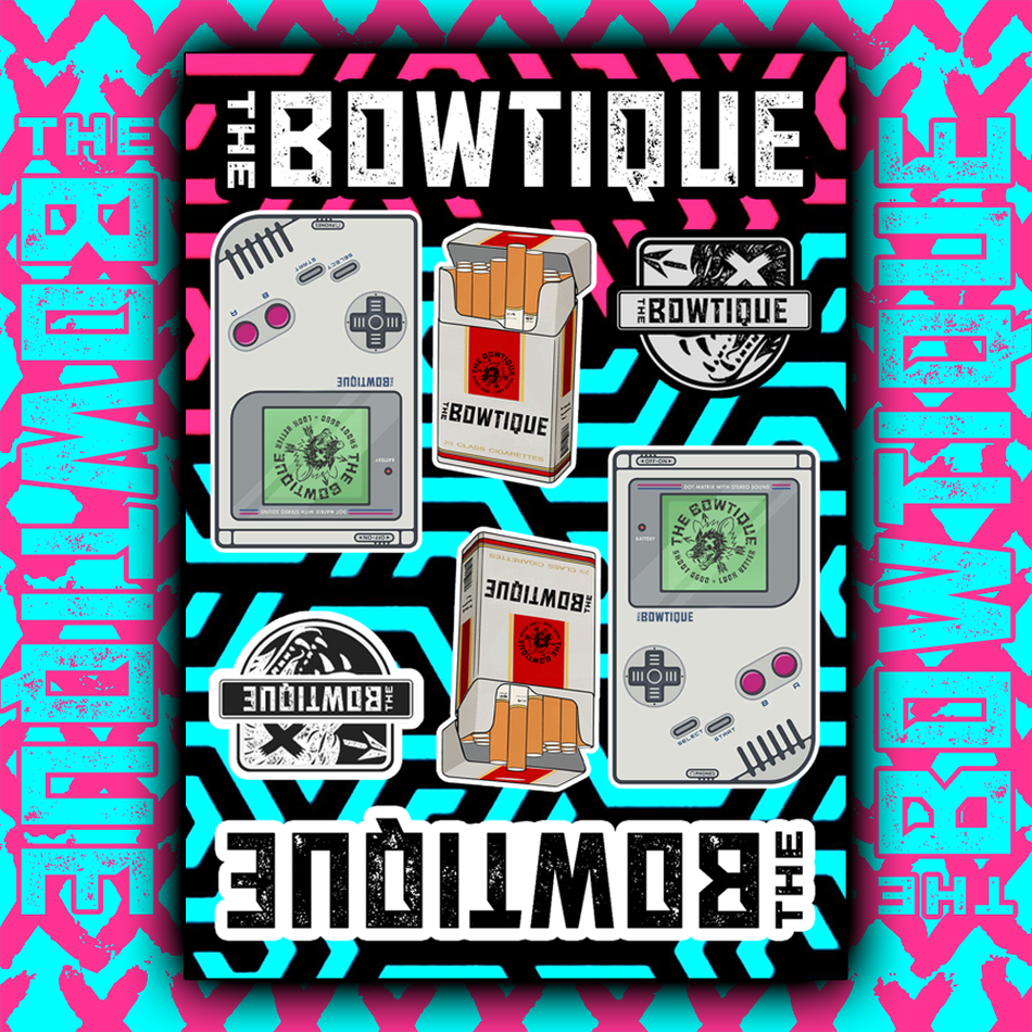 The Bowtique Slap Sticker Sheet