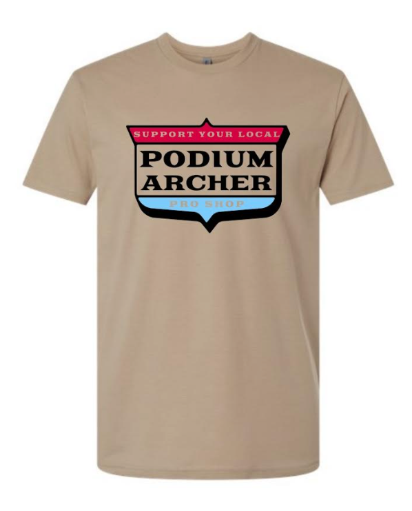 Podium Archer Support your Local Pro Shop