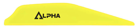 Bohning Alpha Vanes &ndash; Impennaggi In Plastica Per Freccette, 2.8 Pollici, Confezione Da 36