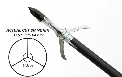CROSSBOW RAZORTIP MECHANICAL BROADHEADS