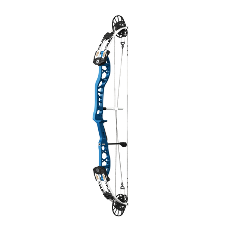 PSE Supra X Trust 37 target bow - Ridgeway Blue