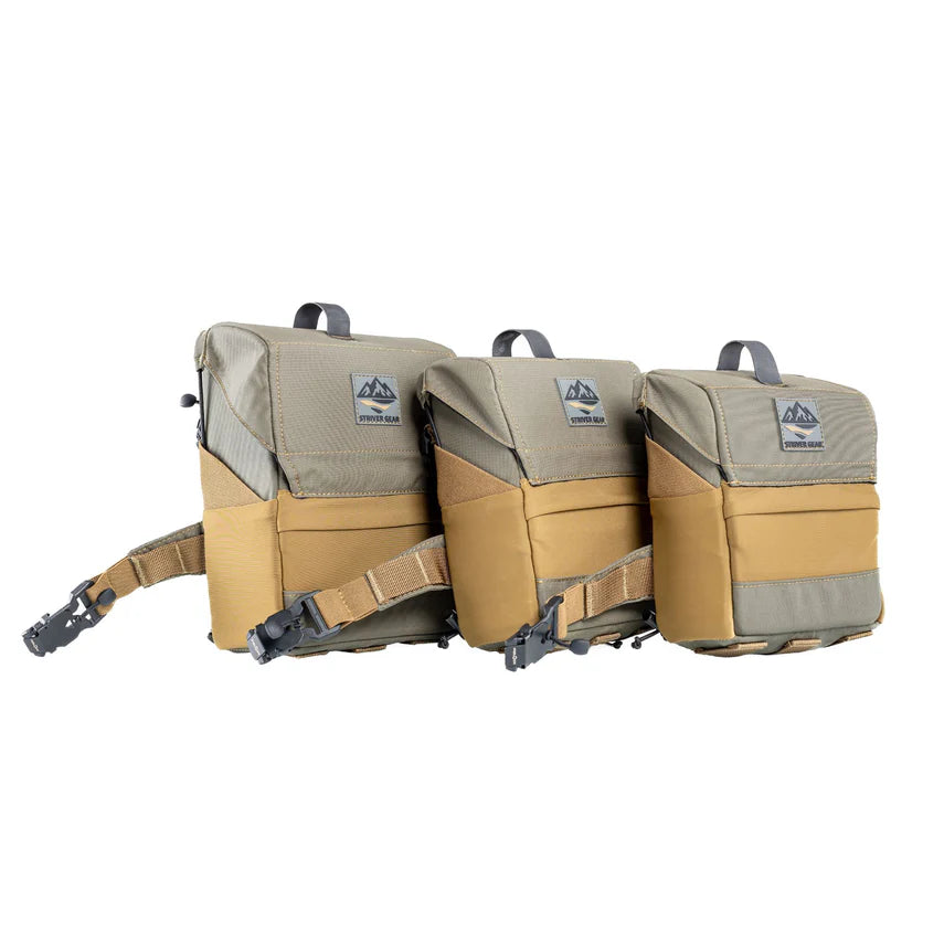 marsupial gear bino harness STRIVER GEAR Streamline Series Quick Release Bino Harness – Podium Archer