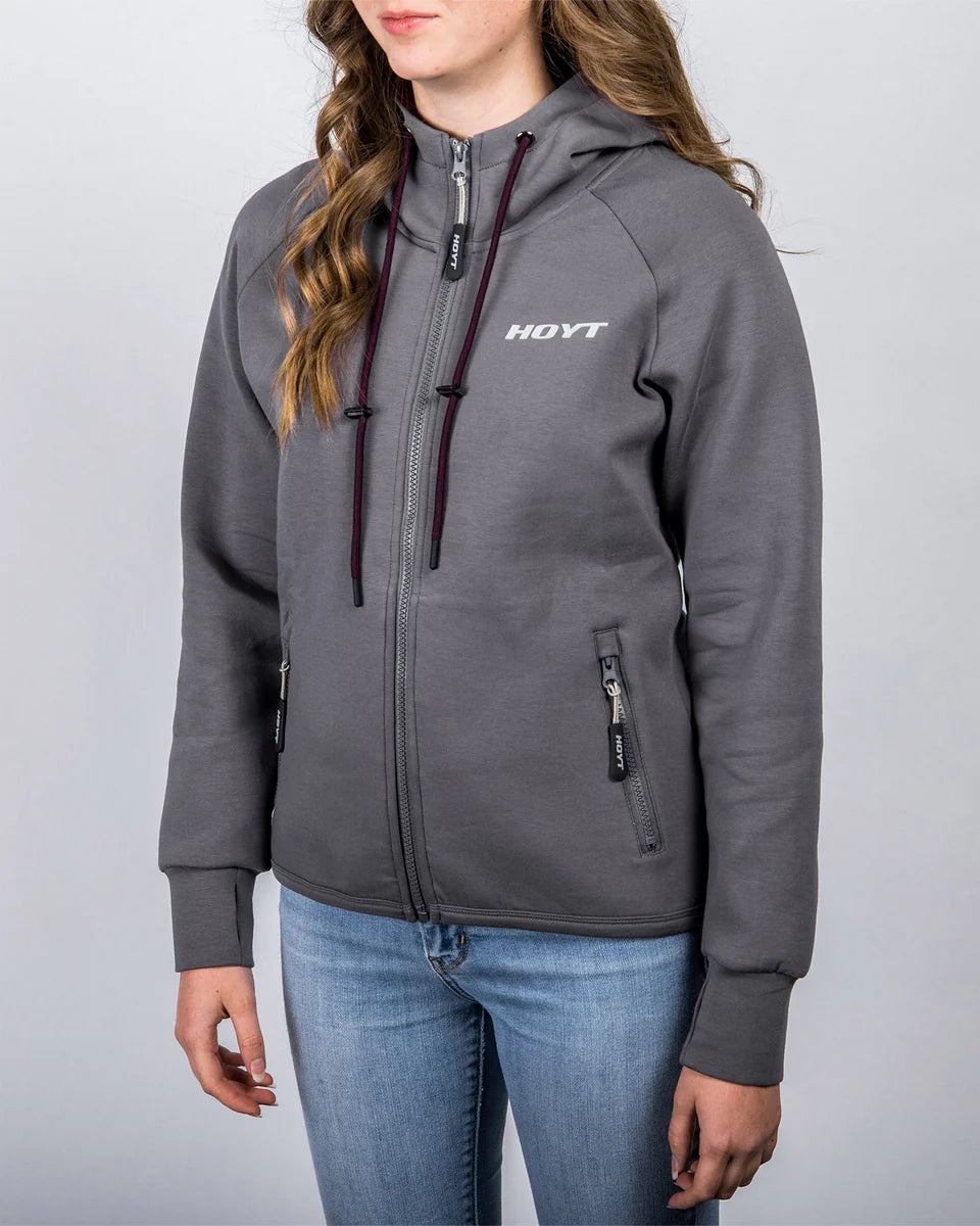 WOMENS WINE (LOW PRESSURE) HOODIE